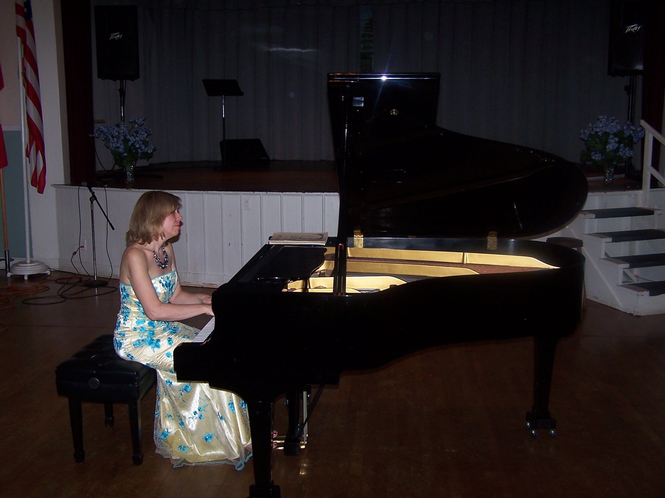 Finlandia Fountiton Nationalin "Vuoden Esiintyjä" Marja Kaisla soitti George Gershwinin ja Jean Sibeliuksen sävellyksiä taidolla ja tunteella.