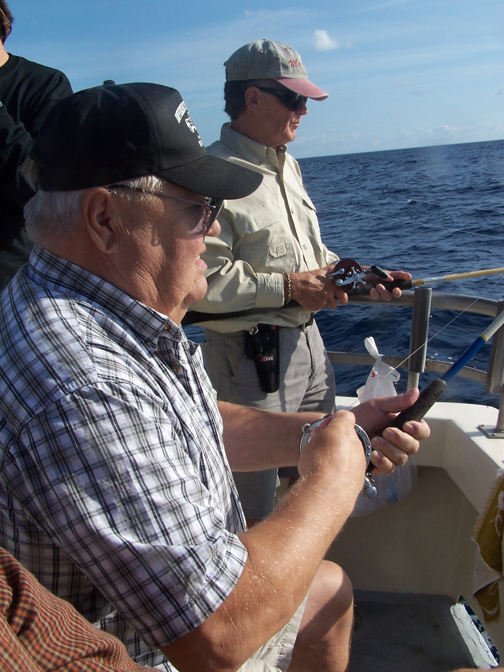 Alaskalainen kalastussuuruus Teuvo Soulio todisti, että kalamies on erimies huonokin syönnin aikana. Toinen sija tuli 4,5-paunaisella rudderfishilla.  